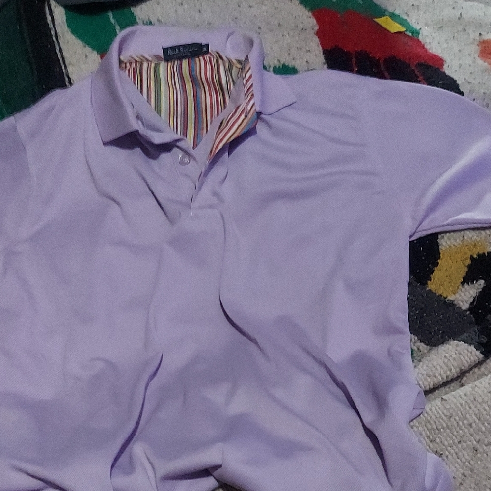 Pastel Purple Polo By Paul Smith London